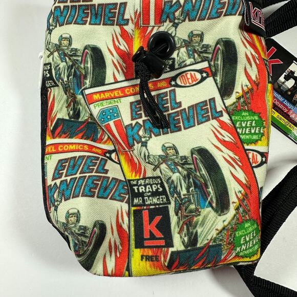 Krieg Climbing Chalk Bag Drawstring Close Evel Knievel Adjustable Strap NWT! - Picture 9 of 13